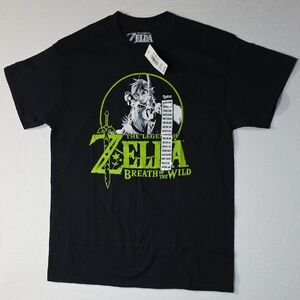 Zelda Breath of the Wild Black T-Shirt